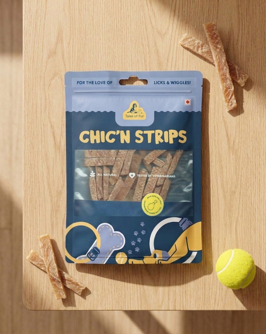 Tales of Fur Chic'n Strips
