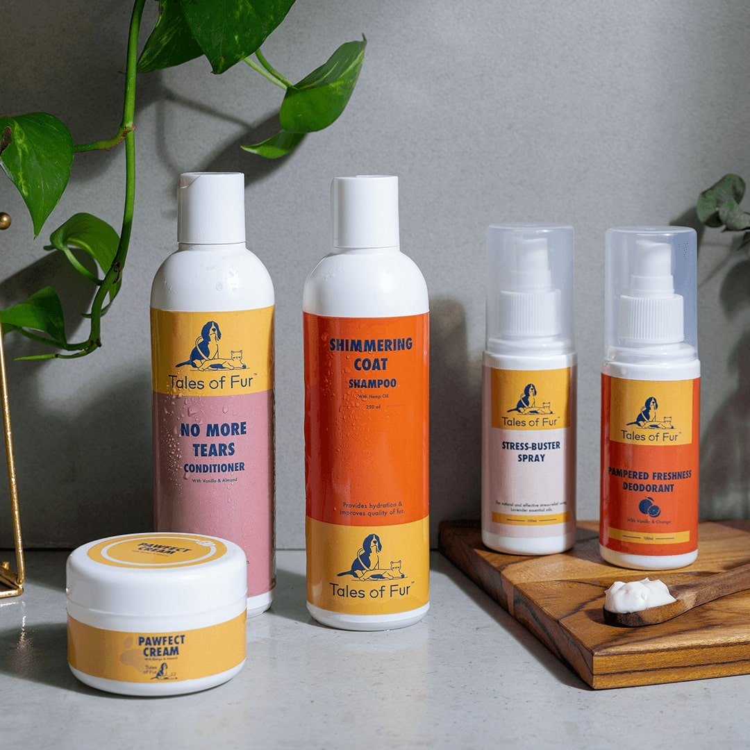 Shimmering Coat Shampoo - With Hemp Oil - Natural Pet Treats - Tales Of Fur