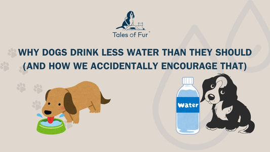 Why Dogs Drink Less Water Than They Should (And How We Accidentally Encourage That) - Tales Of Fur