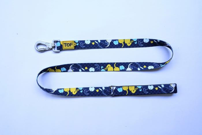 Tales of Fur Tails Ahoy! Premium carabiner leash with padded handle Large