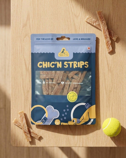 Tales of Fur Chic'n Strips - Natural Pet Treats - Tales Of Fur