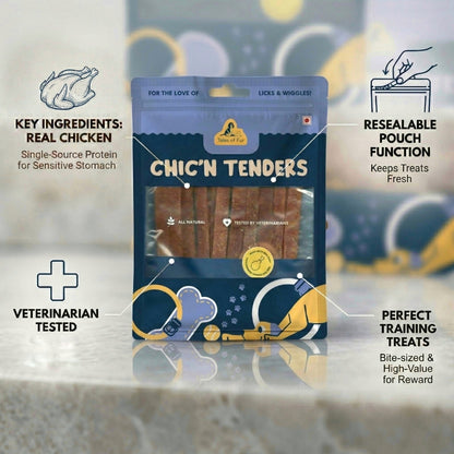 Tales of Fur Chic'n Tenders - Natural Pet Treats - Tales Of Fur