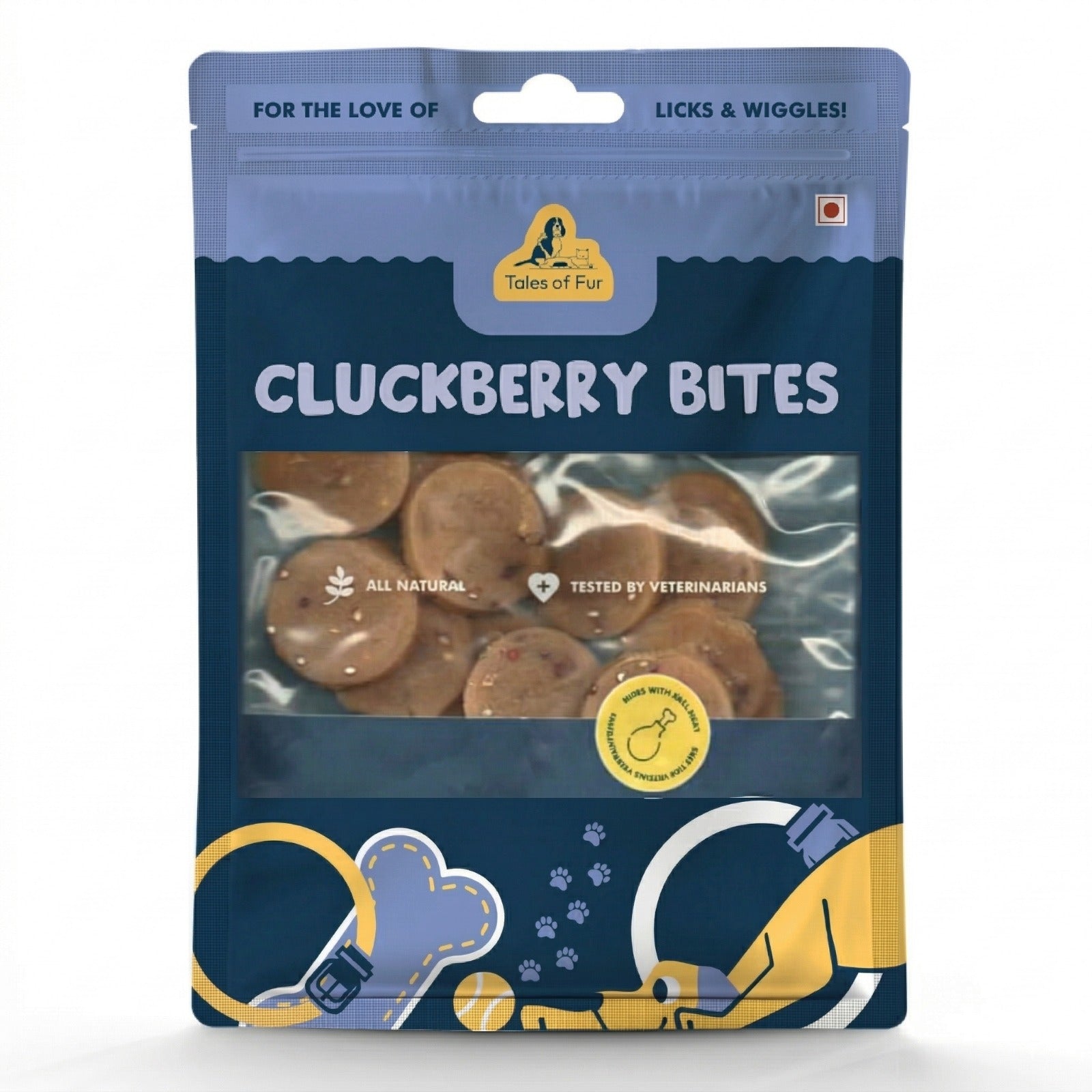 Tales of Fur Cluckberry Bites - Natural Pet Treats - Tales Of Fur