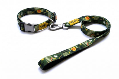 Tales of Fur Motion Picture Premium metal collar with D-Ring Large