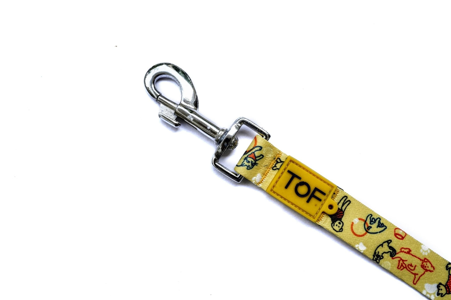 Tales of Fur It's Play - time! Snap hook leash with padded handle Large - Natural Pet Treats - Tales Of Fur