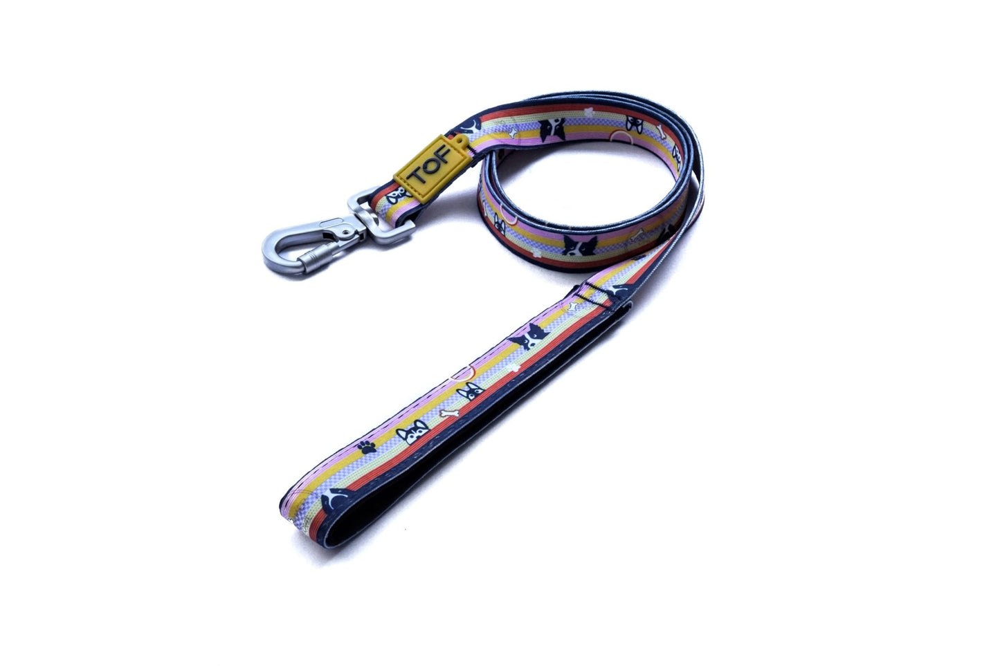 Tales of Fur Prism Premium carabiner leash with padded handle Large - Natural Pet Treats - Tales Of Fur