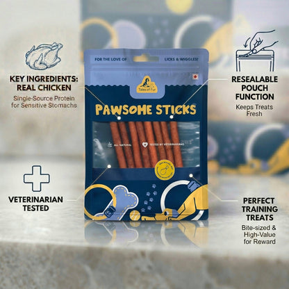 Tales of Fur Pawsome Sticks - Natural Pet Treats - Tales Of Fur