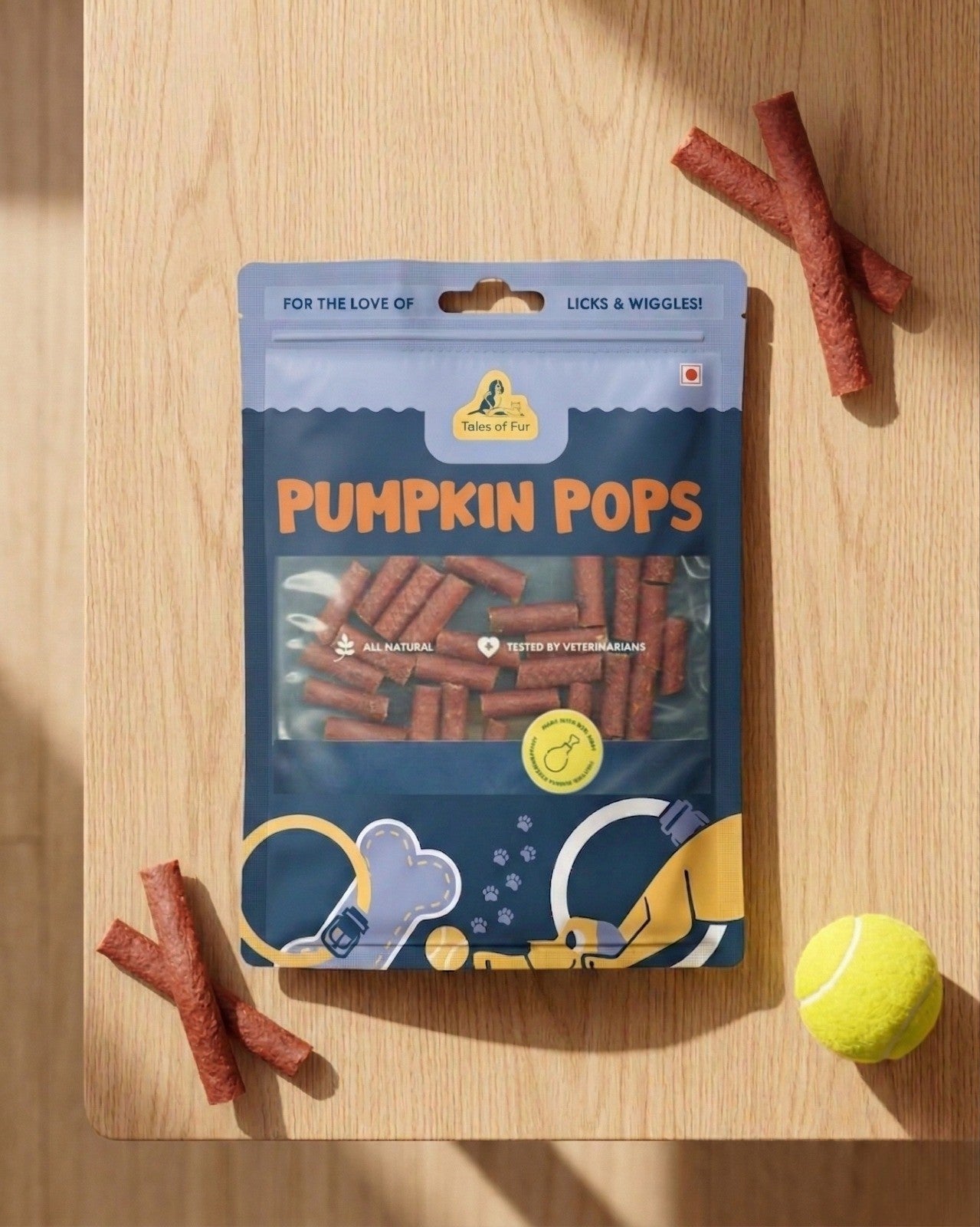 Tales of Fur Pumpkin Pops - Natural Pet Treats - Tales Of Fur