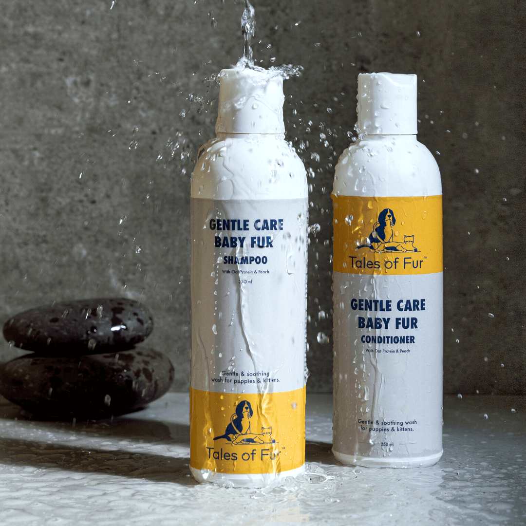 Gentle Care Baby Fur Conditioner - With Oat Protein & Peach - Natural Pet Treats - Tales Of Fur
