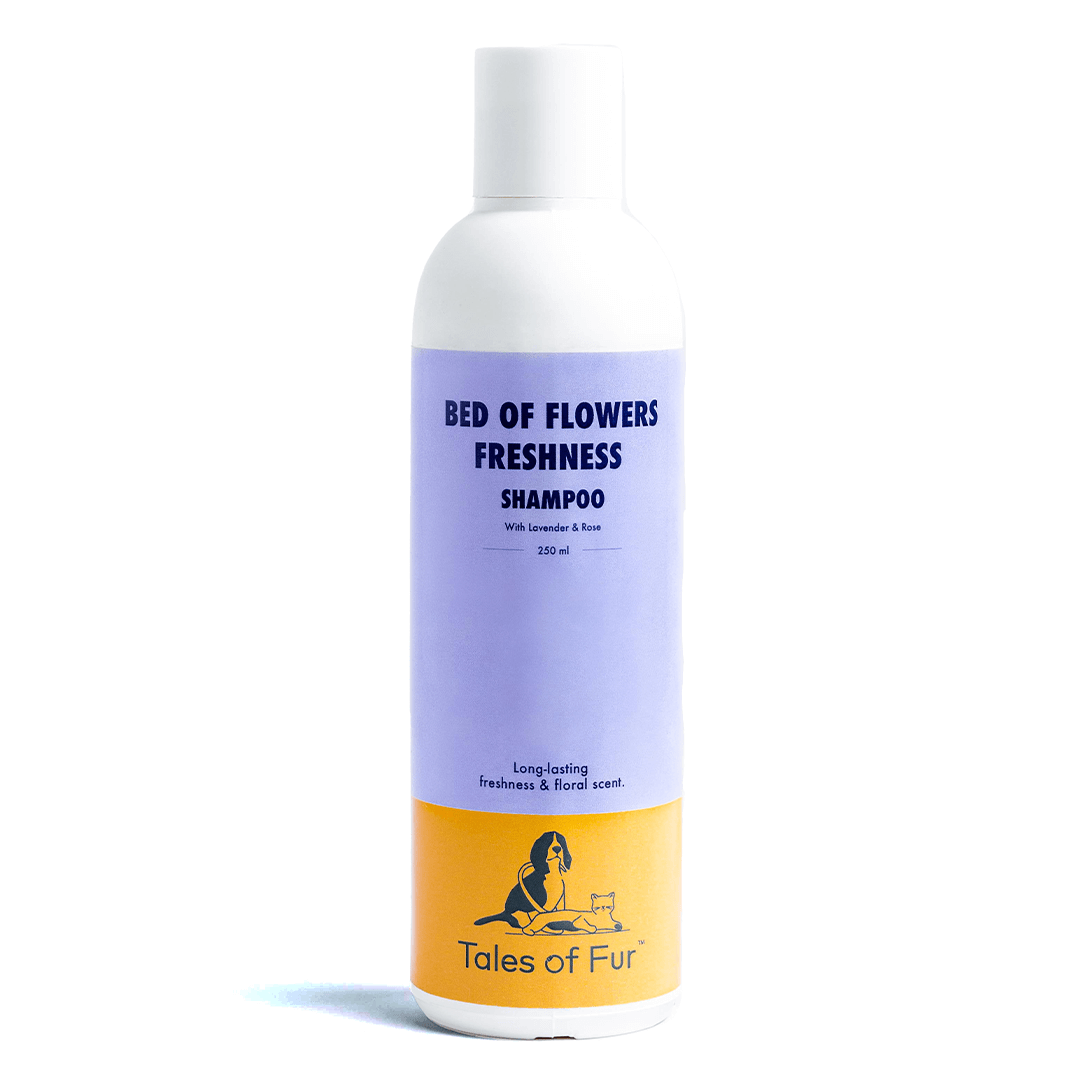 Bed of Flowers Freshness Shampoo - With Lavender & Rose - Natural Pet Treats - Tales Of Fur