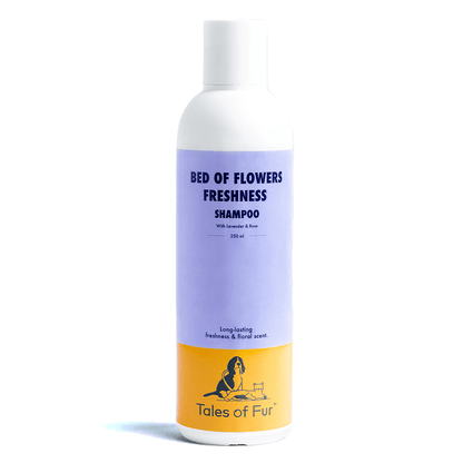 Bed of Flowers Freshness Shampoo - With Lavender & Rose - Natural Pet Treats - Tales Of Fur