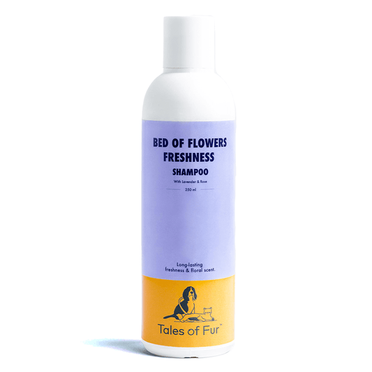 Bed of Flowers Freshness Shampoo - With Lavender & Rose - Natural Pet Treats - Tales Of Fur