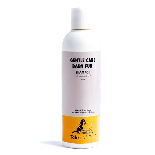 Gentle Care Baby Fur Shampoo - With Oat Protein & Peach - Natural Pet Treats - Tales Of Fur
