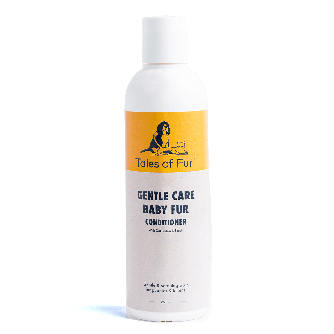 Gentle Care Baby Fur Conditioner - With Oat Protein & Peach - Natural Pet Treats - Tales Of Fur